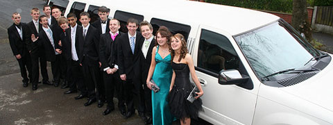 Wolverhampton School Prom Limo Hire